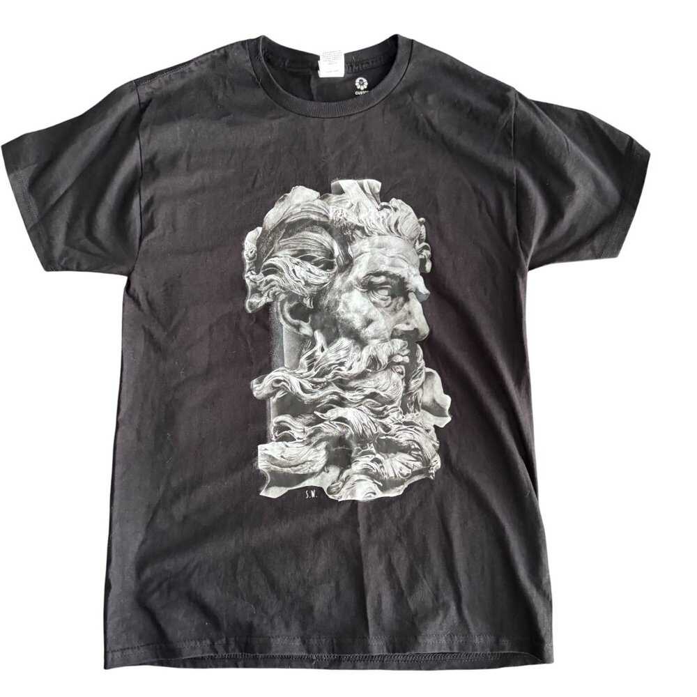 Custom Ink Black Poseidon T-Shirt